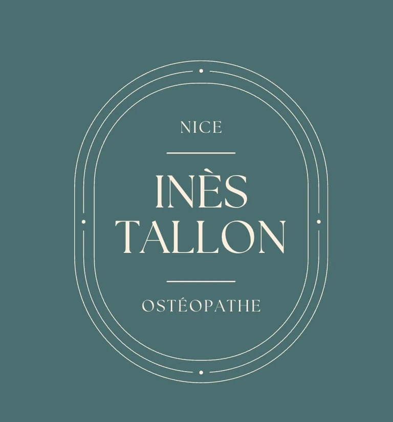 Inès Tallon logo in navbar