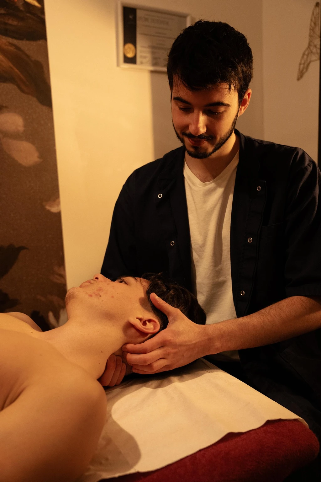 Pratique de l'ostéopathie