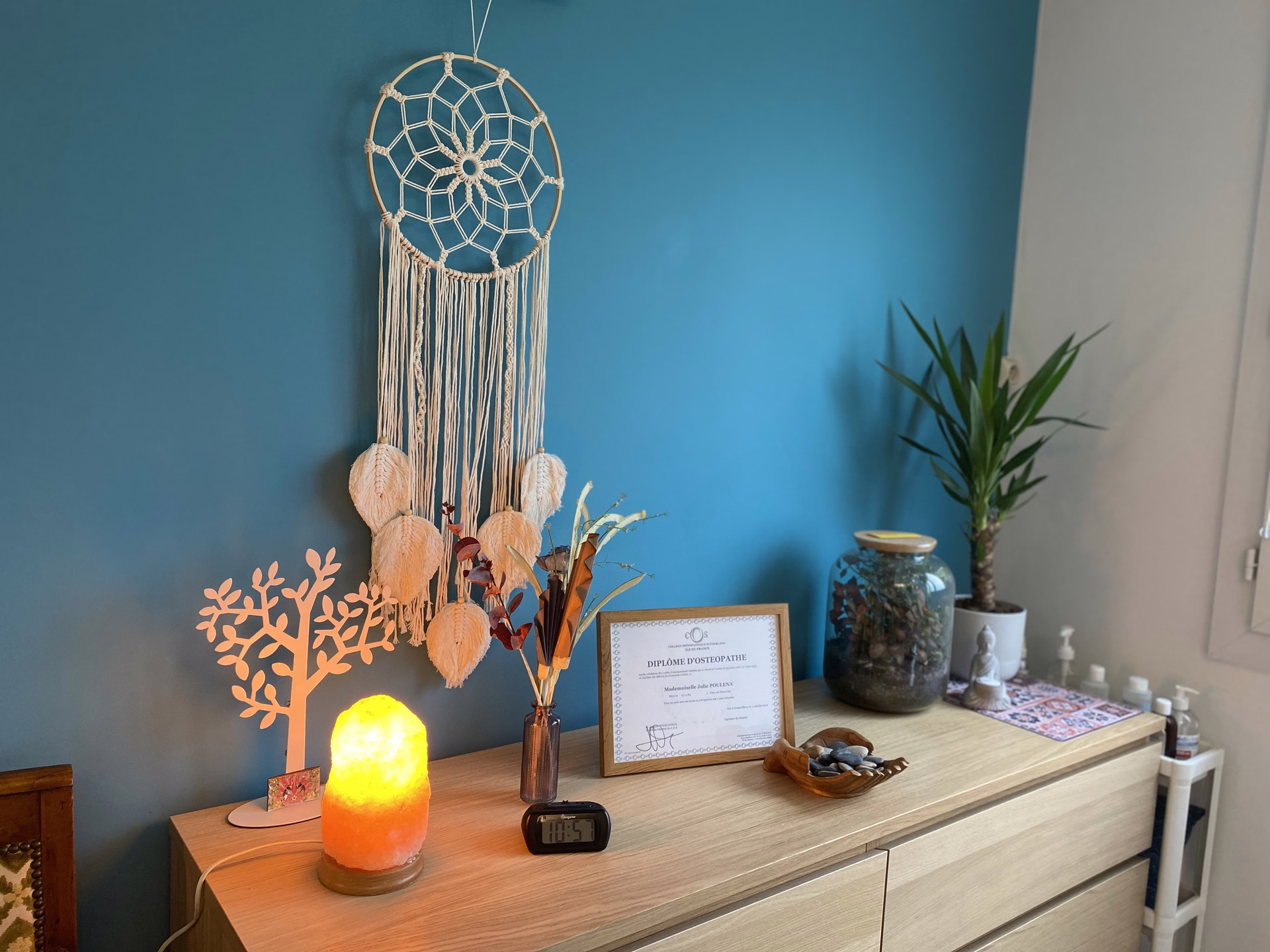 Salle d'attente du cabinet