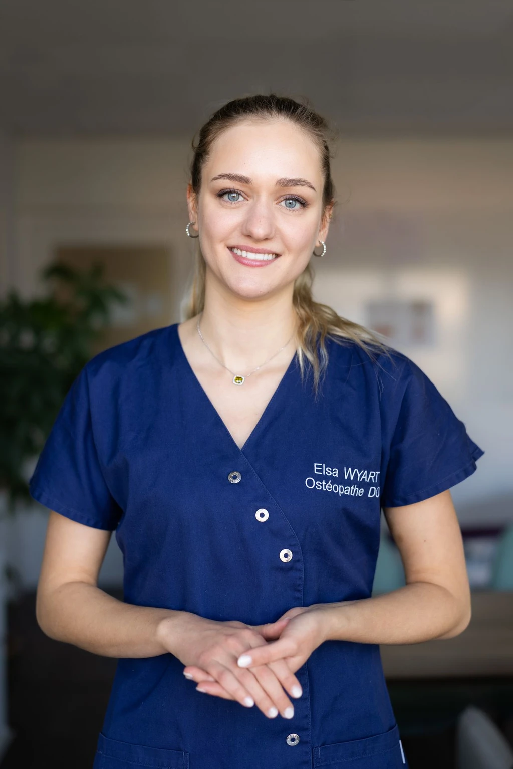 Portrait de Elsa Wyart, Ostéopathe